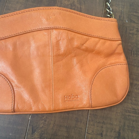 Hobo brown leather crossbody purse - Picture 9 of 11